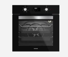 SILVERLİNE Ankastre SİYAH CAM SET