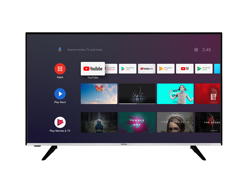 Regal 50R755UA11 4K Ultra HD 50'' 127 Ekran Uydu Alıcılı Android Smart LED TV