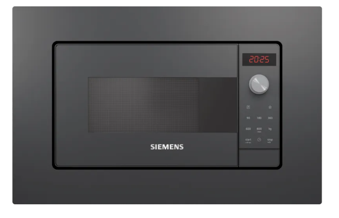 SİEMENS BF623LMG3 Ankastre Mikrodalga Gümüş