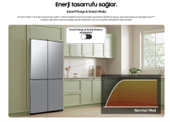 Samsung RF65DG90BESLTR Gardırop Tipi No Frost Buzdolabı Hediyeli ürün