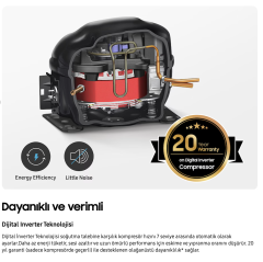 Samsung RF65DG90BESLTR Gardırop Tipi No Frost Buzdolabı Hediyeli ürün