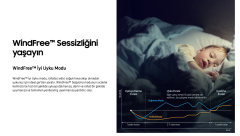Samsung WindFree Premium Black AR12CXFCABT/SK 12000 BTU Duvar Tipi Split Klima