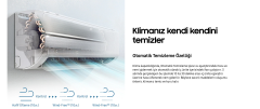 Samsung WindFree Premium Black AR12CXFCABT/SK 12000 BTU Duvar Tipi Split Klima