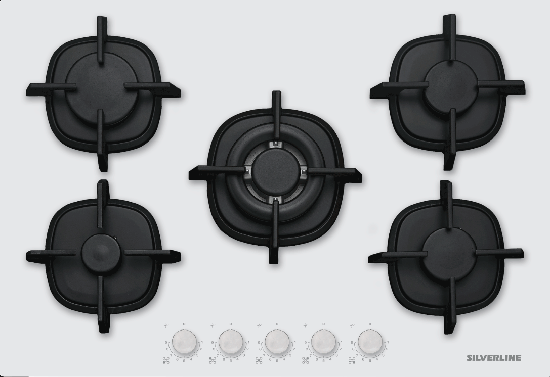 SILVERLINE CS5426 W BEYAZ ANKASTRE OCAK