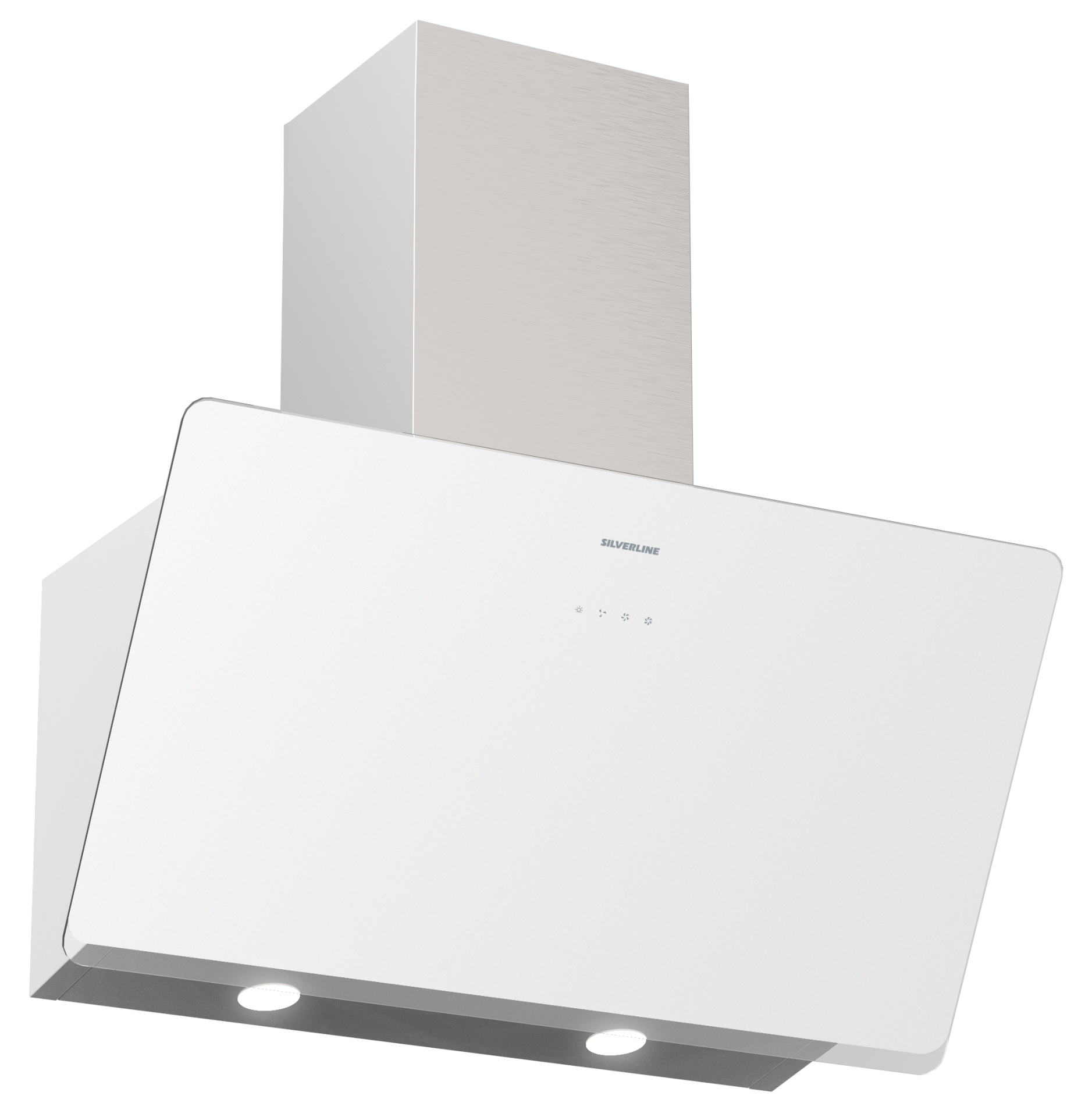 SILVERLINE 3457 SOHO 80 CM BEYAZ ANKASTRE DAVLUMBAZ