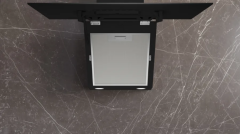 SIEMENS LC64KPJ60T iQ100 Duvar Tipi Davlumbaz 60 cm Siyah Cam