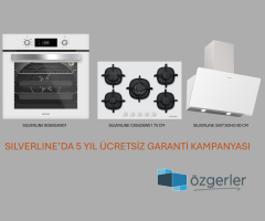 SILVERLINE 5'Lİ BEYAZ ANKASTRE SET