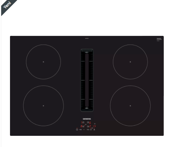 SIEMENS EH811BE15E 80 cm Yeni Davlumbaz Entegreli İndüksiyon Ocak