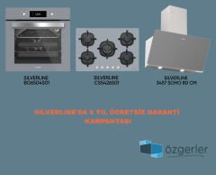 SILVERLINE 5'Lİ GRİ ANKASTRE SET